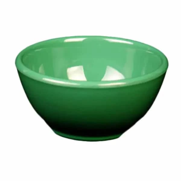 Thunder Group CR5804GR Green 10 oz. Melamine Soup Bowl | Case of 12