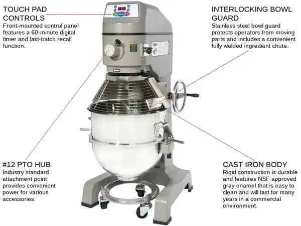 SP60 60 Quart Mixer — view 6