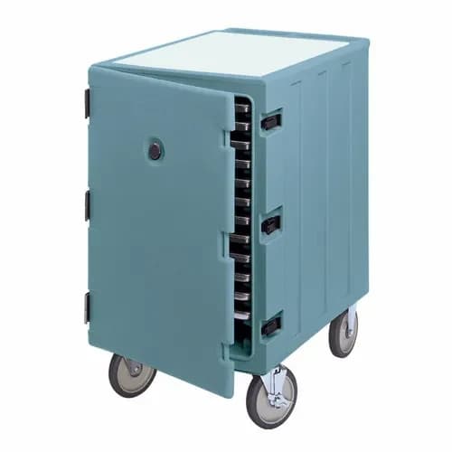 Cambro 1826LTC401 Camcart Insulated Slate Blue Front Loader Food Carrier