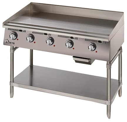 Star 760TA Ultra-Max® Series Electric Countertop Griddle 60 Inch Wide Electrical Snap-Action Thermostat Control Rectangle Polished Steel 1 Inch Thick Plate Heavy-Duty — 240V, 1PH — view 4