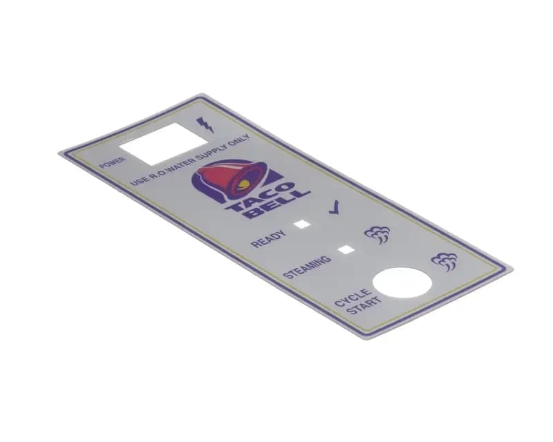 Brand CM-100 Antunes 1001433 Label, Taco Bell,