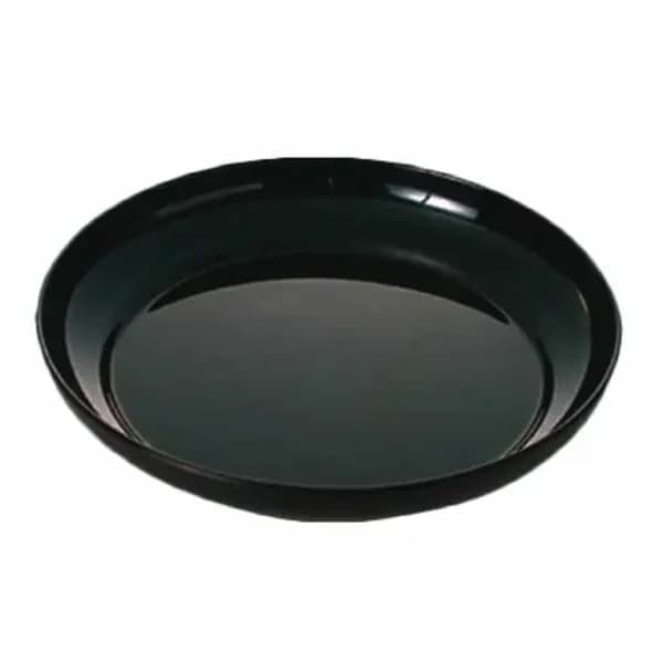 Thunder Group RF1112B Black Pearl 12" Round Melamine Platter | Case of 6