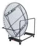 National Public Seating DY-71R Folding Table Dolly - Vertical Storage - 71"R Table — view 8