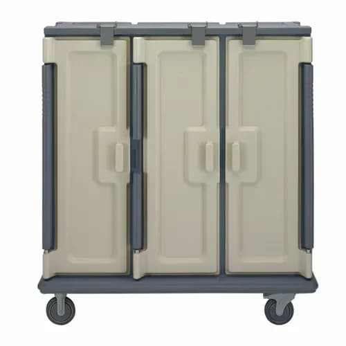 Cambro MDC1411T60191 Granite Gray Meal Delivery Cart