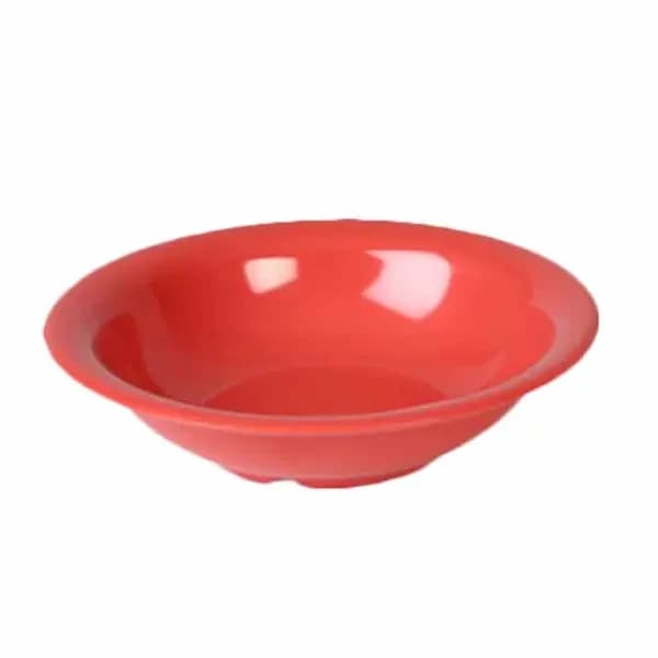 Thunder Group CR5716PR Pure Red 18 oz. Melamine Soup Bowl | Case of 12