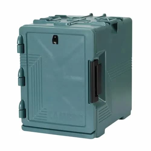 Cambro UPCS400401 Ultra Pan Carrier Insulated Slate Blue Front Loader Food Carrier