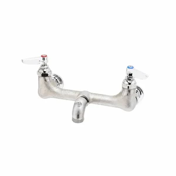 T&S Brass B-0673-RGH T&S 8" Wall Mount Service Sink Faucet