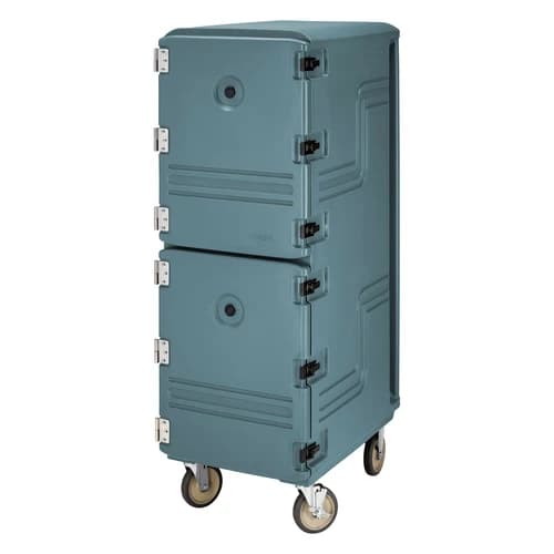 Cambro 1826DBC401 Camcart Insulated Slate Blue Front Loader Food Carrier