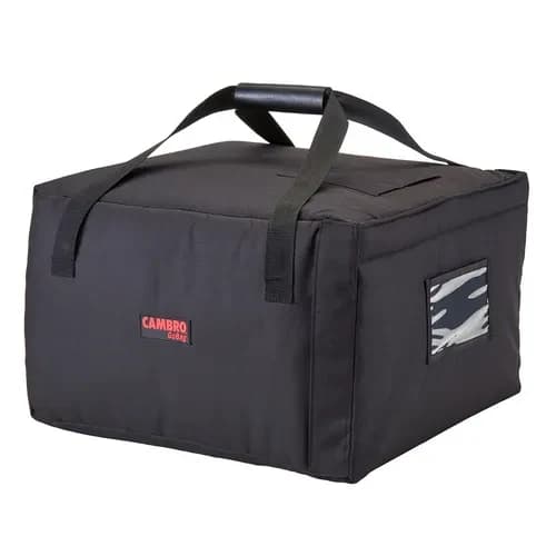 Cambro GBPP518110 Gobag Black Pizza Delivery Bag 19" X 19-1/5" X 12"
