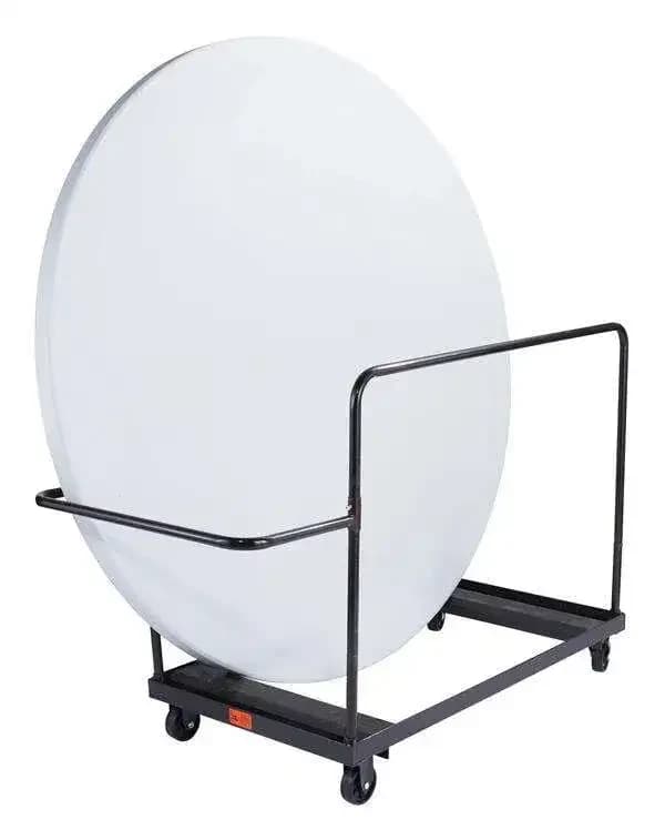 National Public Seating DY-71R Folding Table Dolly - Vertical Storage - 71"R Table