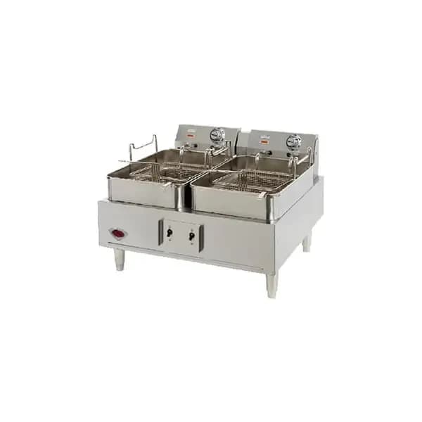 Wells F-30 30lb. 208/240V Electric Countertop Fryer 24"W — view 2