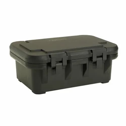 Cambro UPCS160110 S-Series Ultra Pan Carrier Black Top Loader 6" Deep