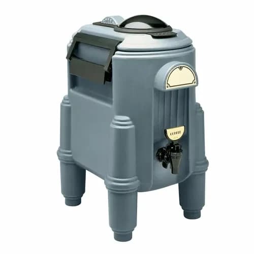 Cambro Camserver CSR3191 3 Gallon Granite Gray Beverage Dispenser