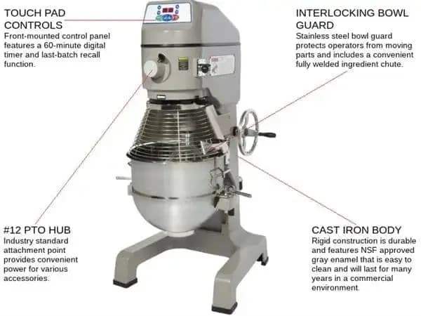 SP40 40 Planetary Mixer — view 6