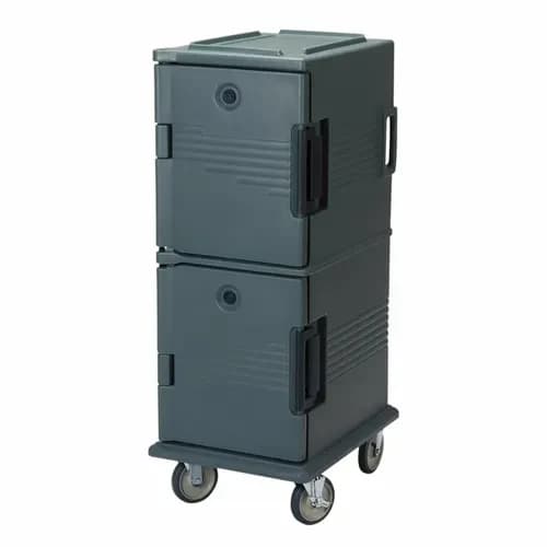 Cambro UPC800191 Ultra Cam Cart Insulated Granite Gray Front Loader Food Carrier