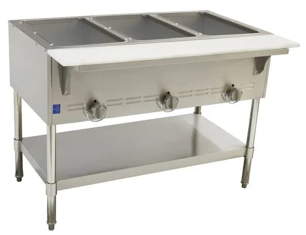 Sentinel SN-GBM-3LP 3-Well Liquid Propane Hot Food Steam Table 44-1/2"W