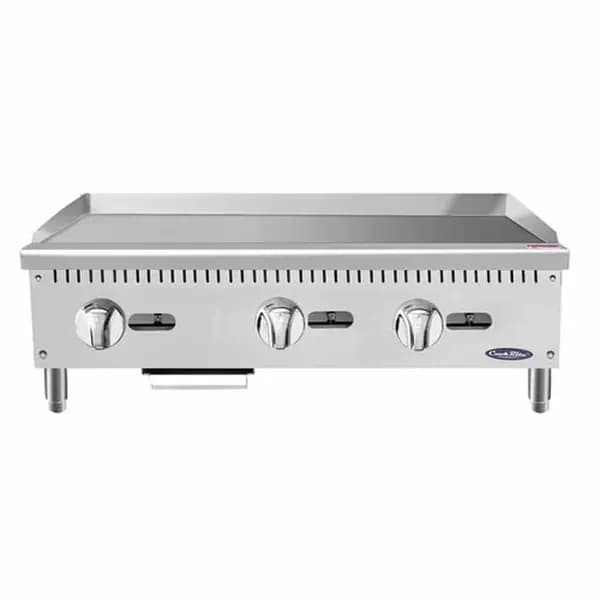Atosa ATMG-36 90,000 BTU Manual Controlled Gas Griddle 36"W