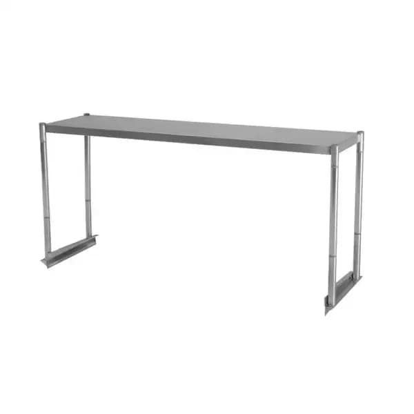 Turbo Air TSOS-P4 Stainless Steel Overshelf for Pizza Prep Tables 45-1/4"W