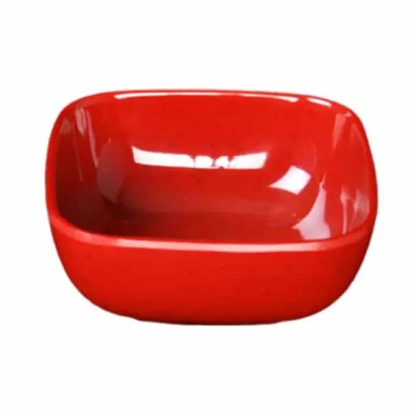 Thunder Group PS3103RD Passion Red 5 oz. Melamine Bowl | Case of 12