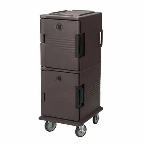 Cambro UPC800194 Ultra Cam Cart Insulated Granite Sand Front Loader Food Carrier