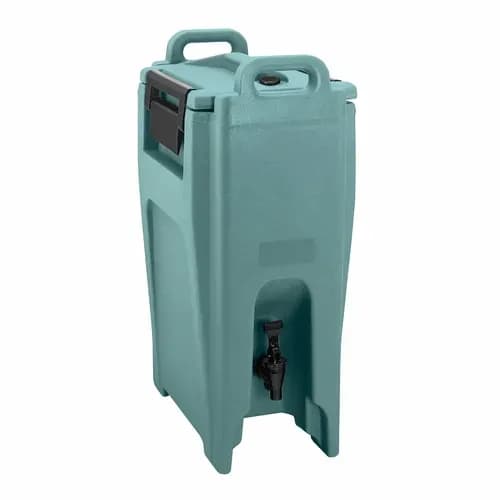 Cambro UC500401 Camtainer 5-1/4 Gallon Insulated Slate Blue Beverage Dispenser