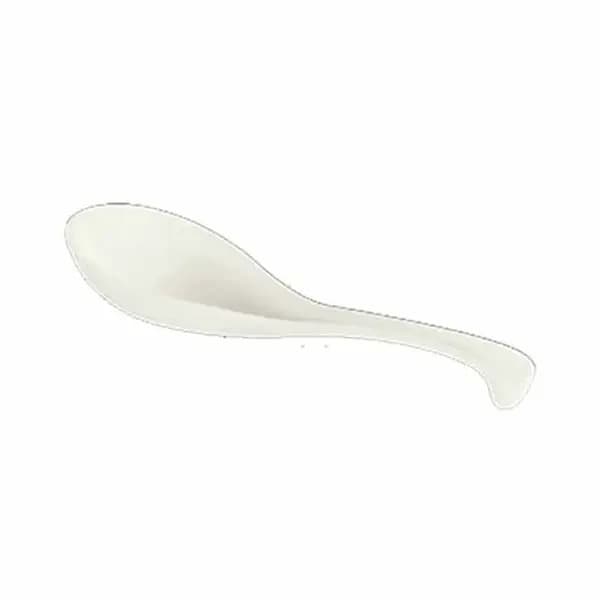 Thunder Group 7000V Ivory 1 oz. Melamine Spoon | Case of 60