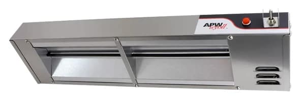 APW Wyott FD-60H-T 1,610 High Wattage Heat Strip with Toggle Switch 60"L