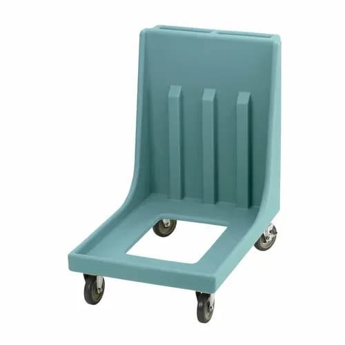 Cambro CD1826MTC401 Camdolly Open Frame Slate Blue Food Carrier Dolly With Handle
