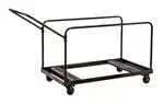 National Public Seating DYMU Folding Table Dolly - Vertical Storage - Round & Rectangular Tables — view 6