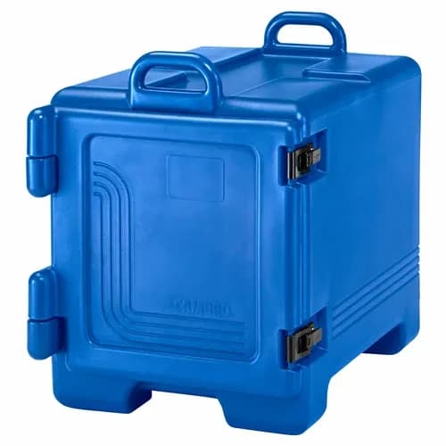 Cambro 1318CC186 Insulated Navy Blue Front Loader Food Carrier