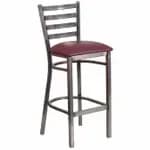 Flash Furniture CH-31320-30GB-BL-GG Blue Galvanized Steel Bar Stool — view 5