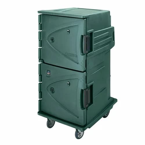 Cambro CMBH1826TBC192 Camtherm Granite Green Hot Cart