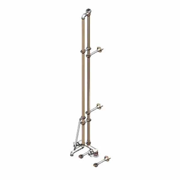 T&S Brass B-0490-01 T&S 8" Deck Mount Service Sink Faucet
