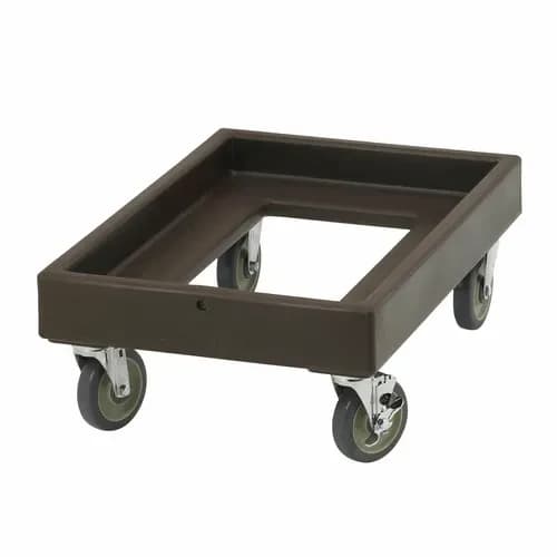 Cambro CD300131 Camdolly Open Frame Dark Brown Food Carrier Dolly