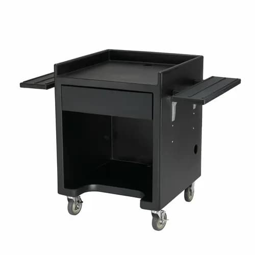 Cambro ES28RL110 Black Equipment Stand