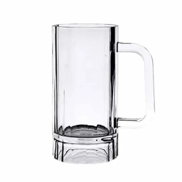 Thunder Group PLPCM001 16 oz. Clear Polycarbonate Beer Mug