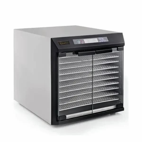 Excalibur EXC10EL Stainless Steel 10-Tray Food Dehydrator with Digital Controls and Clear Doors — view 2