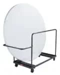 National Public Seating DY-71R Folding Table Dolly - Vertical Storage - 71"R Table — view 10