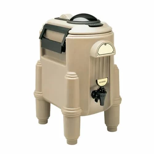 Cambro Camserver CSR3417 3 Gallon Dark Taupe Beverage Dispenser