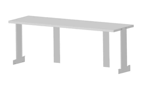Turbo Air TSOS-P6-T Stainless Steel Overshelf for Pizza Prep Tables 67"W