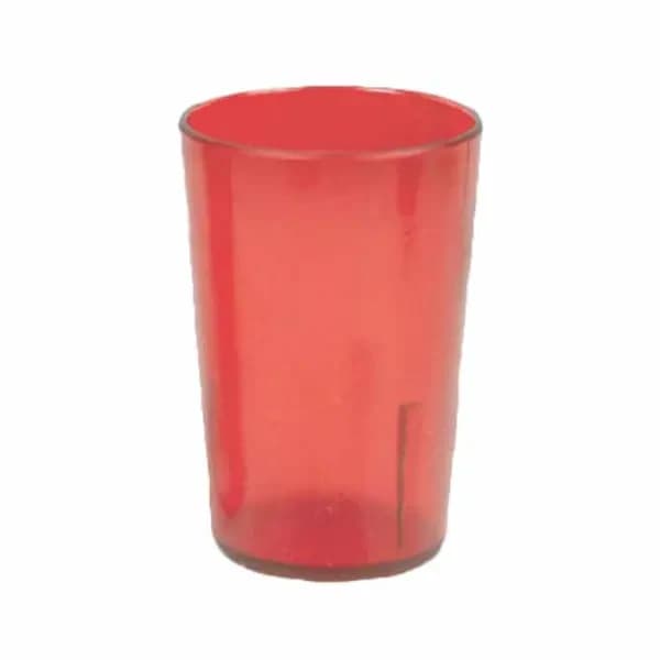Thunder Group PLTHTB010R Red 9-1/2 oz. Plastic Tumbler Glass | Case of 12
