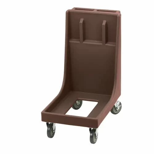 Cambro CD300H131 Camdolly Open Frame Dark Brown Food Carrier Dolly With Handle
