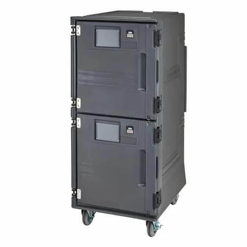 Cambro PCUCH615 Pro Cart Ultra Charcoal Gray Hot/Cold Cart