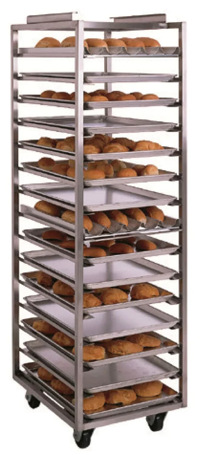 Doyon RSRO1-8 ® Portable Roll-In Rack Single Width 8 Pan Capacity 18 Inch x 26 Inch End-Loaded