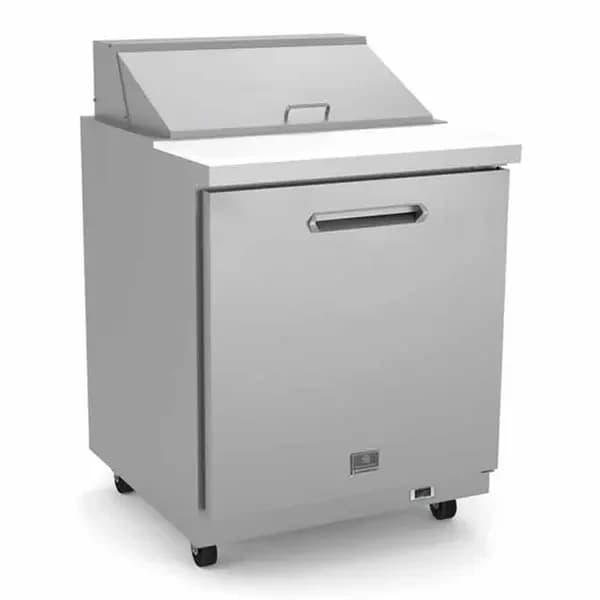 Kelvinator KCHST27.8 8-Pan 1-Door Sandwich Prep Table 28-7/8"W