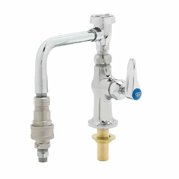T&S Brass B-0205-CR-VB-QD T&S Single Hole Deck Mount Pantry Faucet