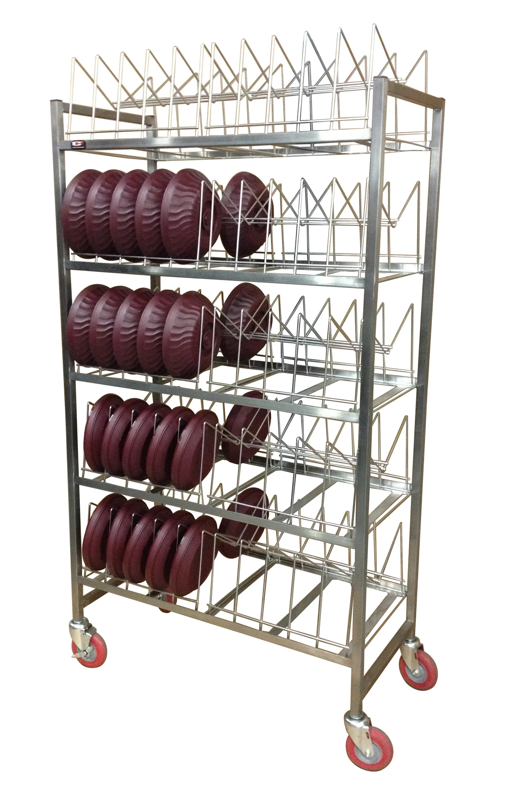 Carter-Hoffmann DMR100 ® Plate + Dome Drying Rack 100/200 Domes/Underliners
