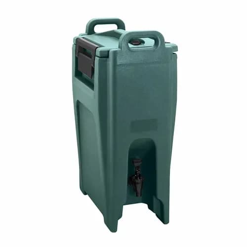 Cambro UC500192 Camtainer 5-1/4 Gallon Insulated Granite Green Beverage Dispenser