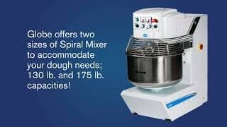 Globe GSM130 Spiral Dough Mixer with Dual Motors — view 9