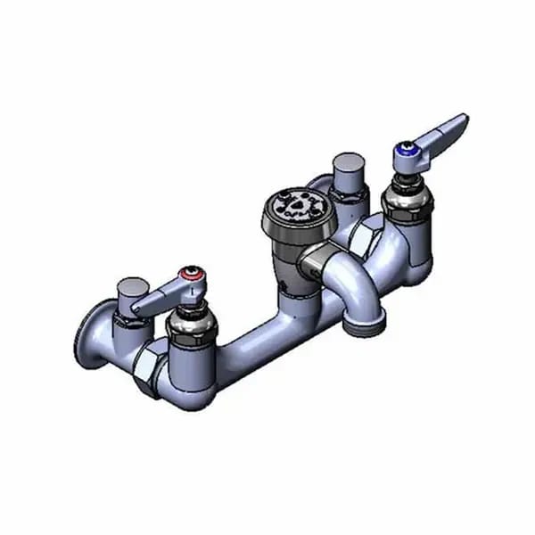 T&S B-0693-POL Wall Mount Service Sink Faucet — view 1